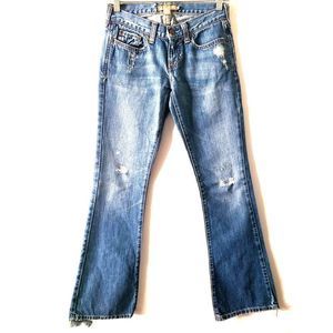 Ambercrombie & Fitch womens jeans distressed 00R A1.25